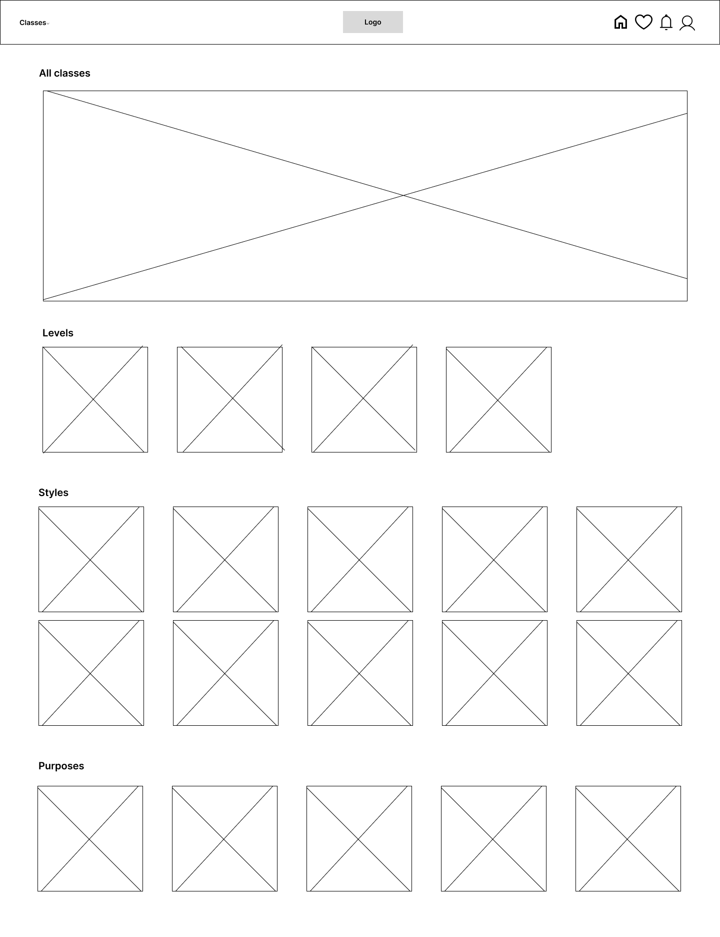 wireframe classes group